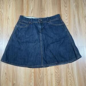 Mavi Denim Skirt Womens Size M Medium Blue Wash Jeans A Line Pencil